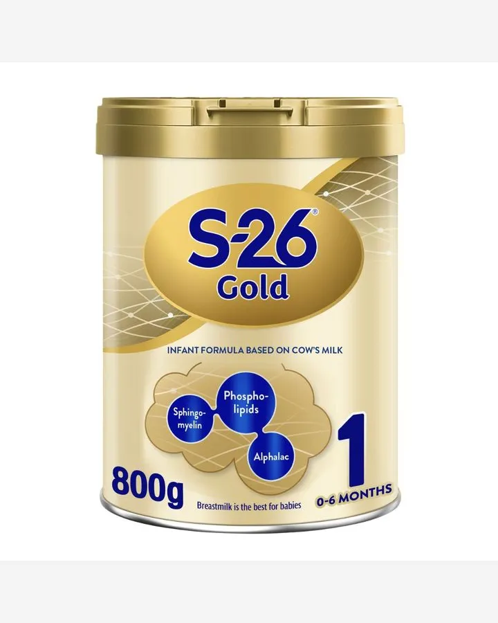 S-26 Gold Infant Formula Stage 1 from 0-6 Months, 800g
