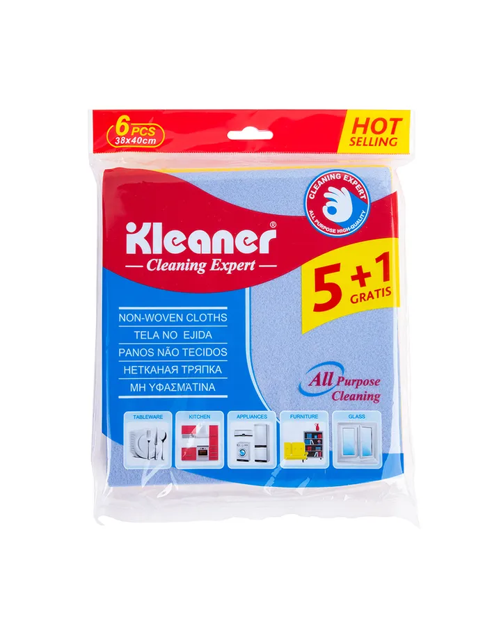 Kleaner Non-Woven Cloths 6 Blue Gsg008