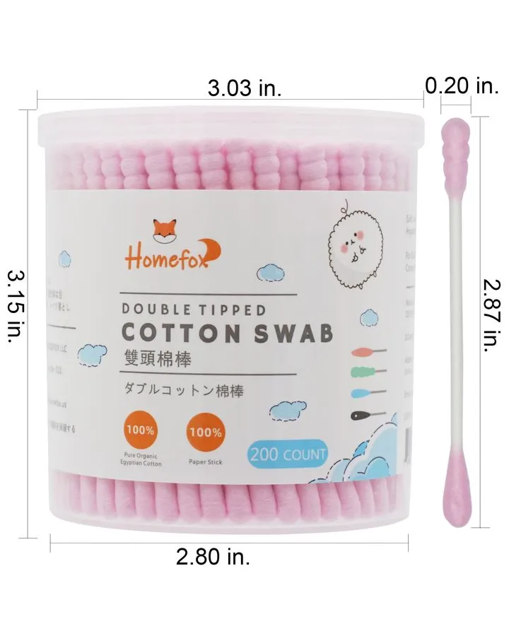 Soft & Light Cotton Swab, 150 Pieces